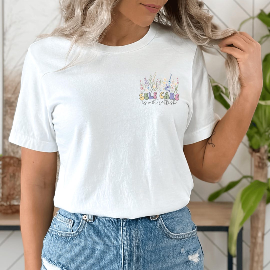 Self Care is Not Selfish SVG - Mental Health SVG - Self Care SVG - Self ...