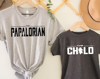 Mamalorian Dadalorian & The Child Shirt: Matching Family Tees
