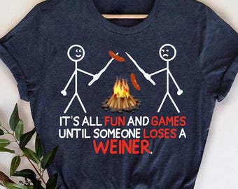 Funny Camping Shirt: Outdoor Adventure Tee, Sarcastic Humor