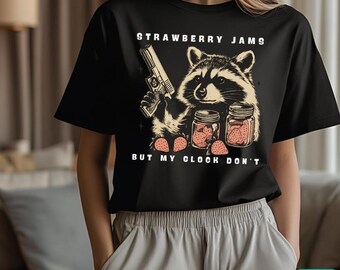 Funny Raccoon T-Shirt: Trash Panda Meme, Sarcastic Animal Graphic
