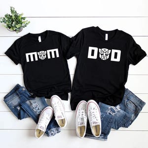 Transformer Birthday Shirts: Matching Family Auto Bots Tees