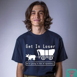 Oregon Trail Shirt: Funny 90s Gamer Meme Tee image 6