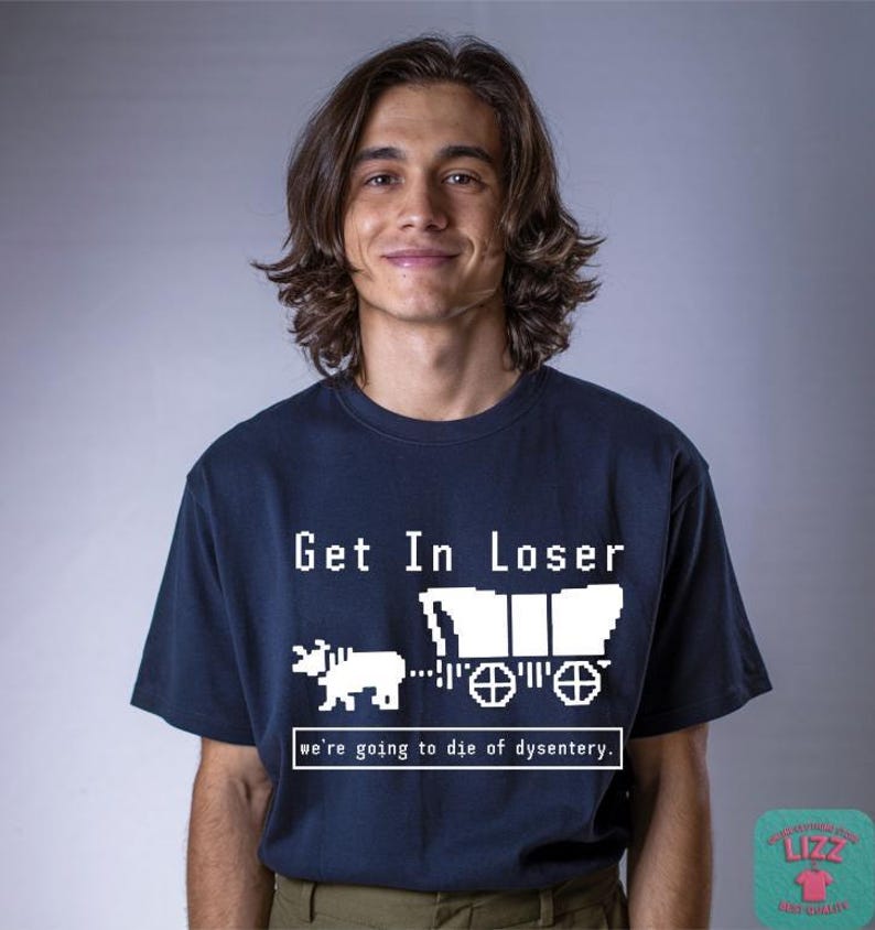 Oregon Trail Shirt: Funny 90s Gamer Meme Tee image 6
