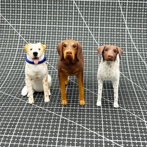 Gepersonaliseerde aangepaste hond bruidstaart topper, hond taarttopper, huisdier verjaardag, taarttopper, verjaardagscadeau, hond standbeeld, hond verjaardag