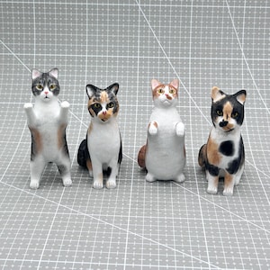Custom Cat Wedding Cake Toppers, Cat Birthday, Cake Toppers, Pet Birthday Anniversary Gifts, Pet Memorial Gifts, Anniversary Pet Statues