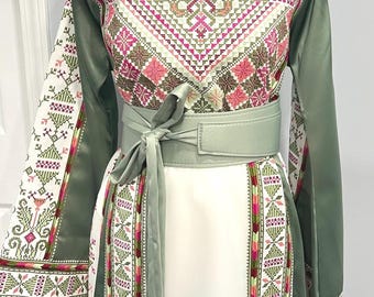 Palestinian Embroidered Thobe
