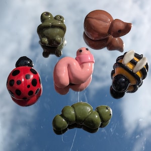 cutie crawlie polymer clay bug magnets
