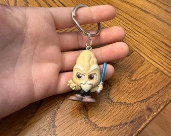 Porta-chaves artesanais da Disney “Star Wars” ki adi mundi
