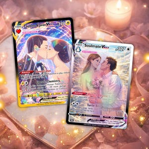 Custom Wedding Pokemons Cards Bulk - Etsy