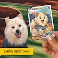 Custom Pokémon Style Aluminum Card Personalized Glossy Trading Card Gift | Anime Memorabilia, Kid, Dad, Fan Gift, Gift for Him, Gift for Her