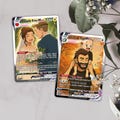 Custom Pokémon-Inspired Couple Keepsake Wedding & Anniversary Photo to Holo Card