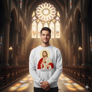 Jesus Conquered Death Sweatshirt | He Is Risen Hoodie | Christian Easter Shirt | Bible Verse Crewneck| Faith-Based Apparel|Jesus Lives Shirt