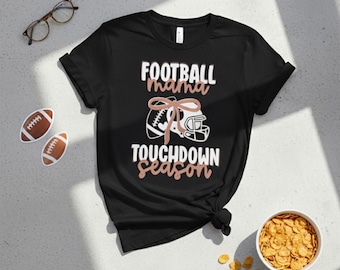 Camiseta de fútbol americano para mamá, camiseta gráfica de mamá deportiva de moda, top unisex