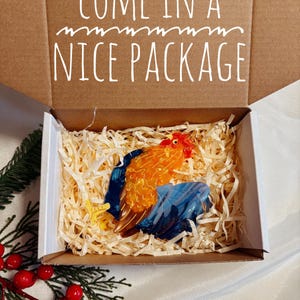 Jumbo Rooster Hair Claw: Sculptural Cellulose Acetate Clip image 3