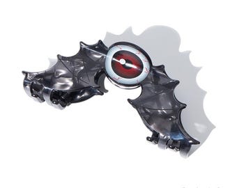 Large Evil Eye Hair Claw – Cyber Gothic Cellulose Acetate Claw