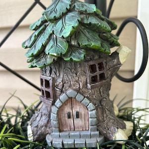 Fairy House ~ Tree Trunk Cottage