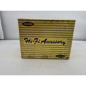 Vintage Fedtro Stereo Balance Control Hi Fi Accessory NOS w Box Instructions