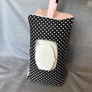On-The-Go Diaper & Wipe Holder Pouch - Quick Pull Wipes, Zippered Closure, Holds 6 Diapers + Wipe Pack + 2 Outfit Capacity