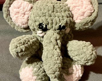 Crochet Elephant plush