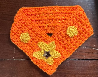 Crochet Dog scarf