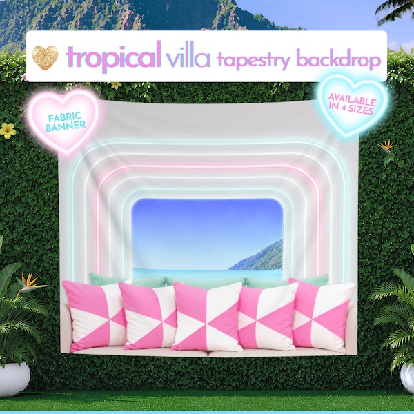 Love Island Backdrop - Etsy