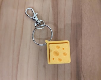 Cheesy Clicker - swiss cheese fidget toy or stress reliever. Great for party gifts!