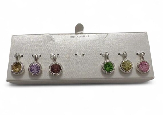 Bay Studio Interchangeable Crystal Necklace Set, … - image 2