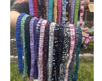 Scrunchie Scrunchie in vielen verschiedenen Mustern - ca. 92 cm lang
