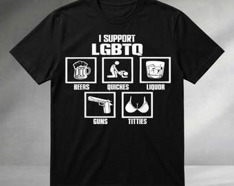I Support Lgbtq Shirt, Funny Adult Humor Hoodie, Graphic Sweatshirt, Meme Tee, Unisex Cotton Shirt