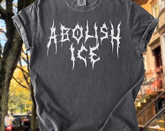 Abolish Ice PNG, Gothic Activist Digital Download, Instant Download