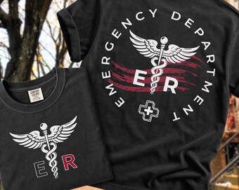 Emergency Department Er PNG, Patriotic Medical Graphic Digital Download