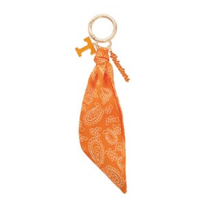 Tasbedel Tennessee Volunteers | NCAA-teamsleutelhanger | UT Vols Game Day-accessoire | Officieel gelicentieerd collegecadeau | Oranjegouden bedel
