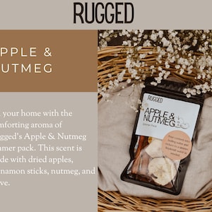 Simmer Pot Packs Apple & Nutmeg