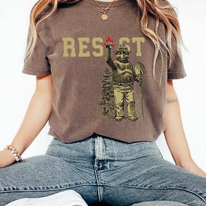 Comfort Colors® Resist Political Shirt,Anti Trump Sweater,Feminist Shirt,Women's Rights Shirt, Political Statement Shirt, Black Lives Matter