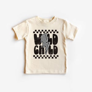 Wild Child Toddler T-Shirt, Stay Wild Short Sleeve T-Shirt, Toddlerhood Tee, Kids Retro Kids Shirt