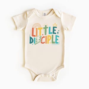 Little Disciple Baby Bodysuit: Christian Toddler T-Shirt