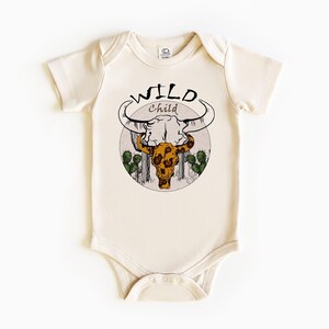Wild Child Baby Bodysuit, Kids Retro T-Shirt, Wild Soul Toddler Tee, Wild Flower Youth Shirt, Boho Baby Bodysuit