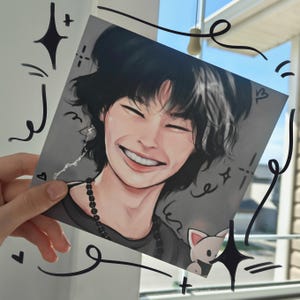 K-pop Stray Kids I.N Art Print - Kpop Skz I.n Art Poster, Cute Stray kids print, Kpop Wall Decor, KPOP Merch for Stays, Stray Kids poster