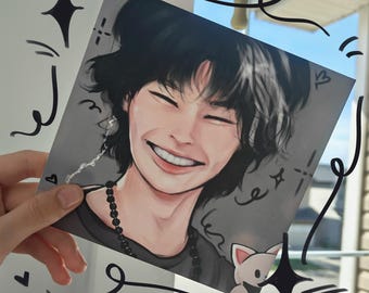 K-pop Stray Kids I.N Art Print - Kpop Skz I.n Art Poster, Cute Stray kids print, Kpop Wall Decor, KPOP Merch for Stays, Stray Kids poster