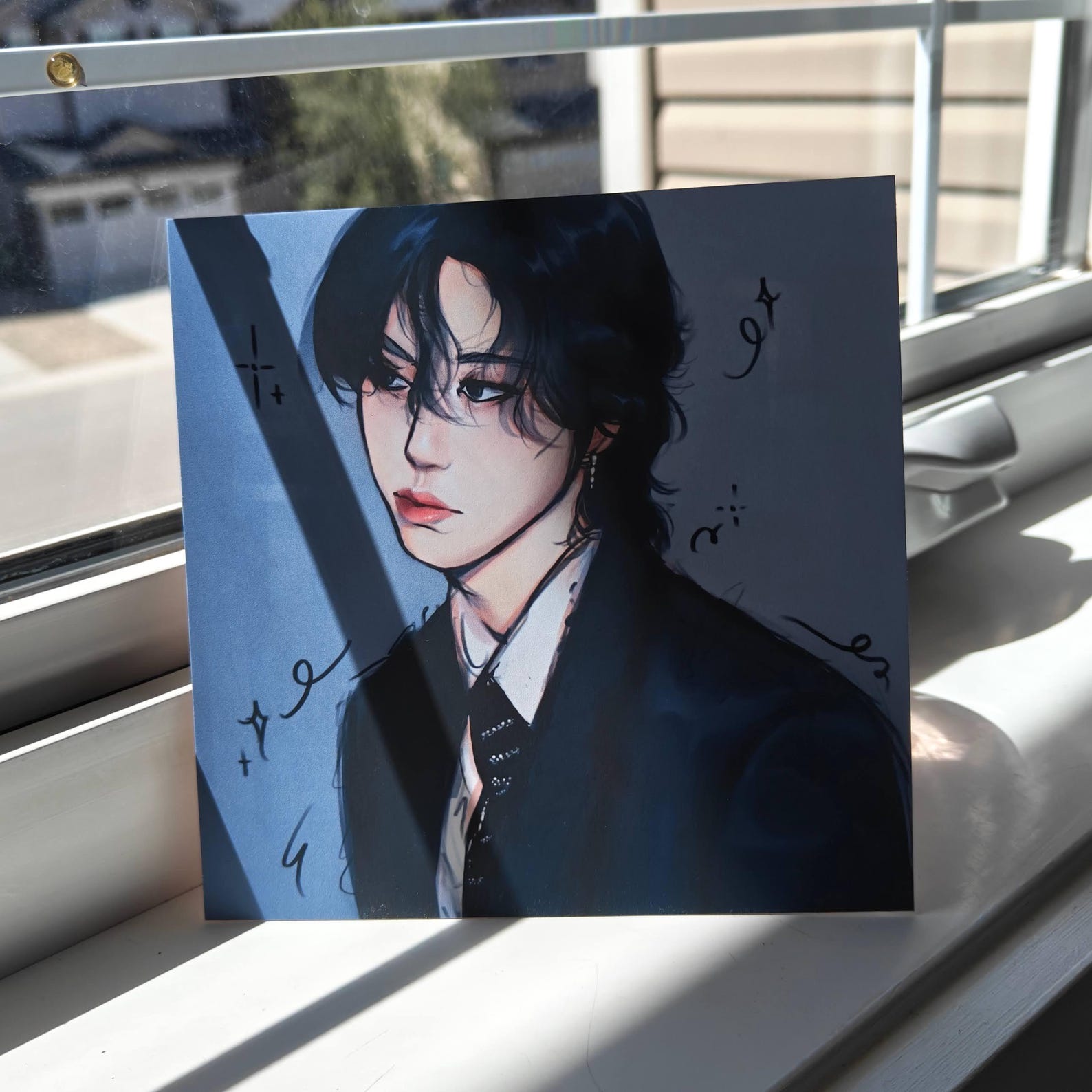 Stray Kids Han Art Print - Kpop Aesthetic Wall Art, Han Jisung ...