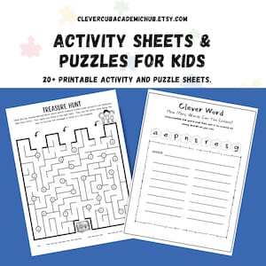Spelling Puzzles for Kids, Fun Learning Activity, Vocabulary Building, Spelling Practice, Word Games, Spelling Worksheets, Language Arts