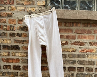 90s long johns , long underwear , long undies , Hanes thermals , thermal pants , mens , vintage undergarment