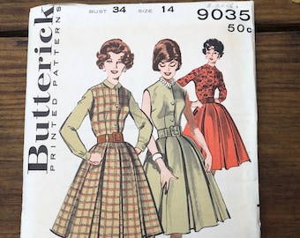 Vintage 1960s Butterick Pattern , JR. Misses 