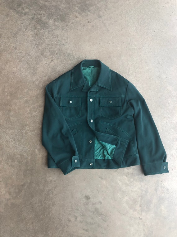 70s leisure suit jacket | blazer | sport coat | vi