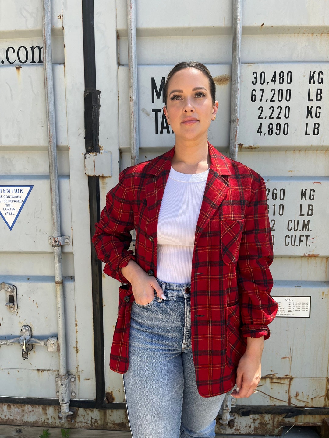 Vintage 1960s Pendleton Chore Jacket , Plaid Wool Jacket , Patch Pocket Jacket , Made in the USA , Vintage Clothing , Vintage Outerwear - Etsy Vintage 1960s Pendleton Chore Jacket , Plaid Wool Jacket , Patch Pocket Jacket , Made in the USA , Vintage Clothing , Vintage Outerwear - Etsy
