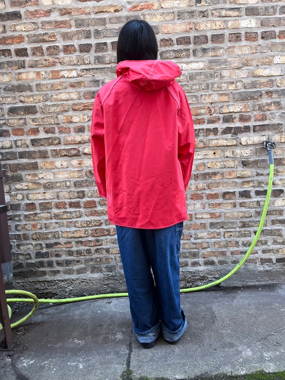 1980s hooded jacket , raincoat , slicker , JORDAC… - image 6