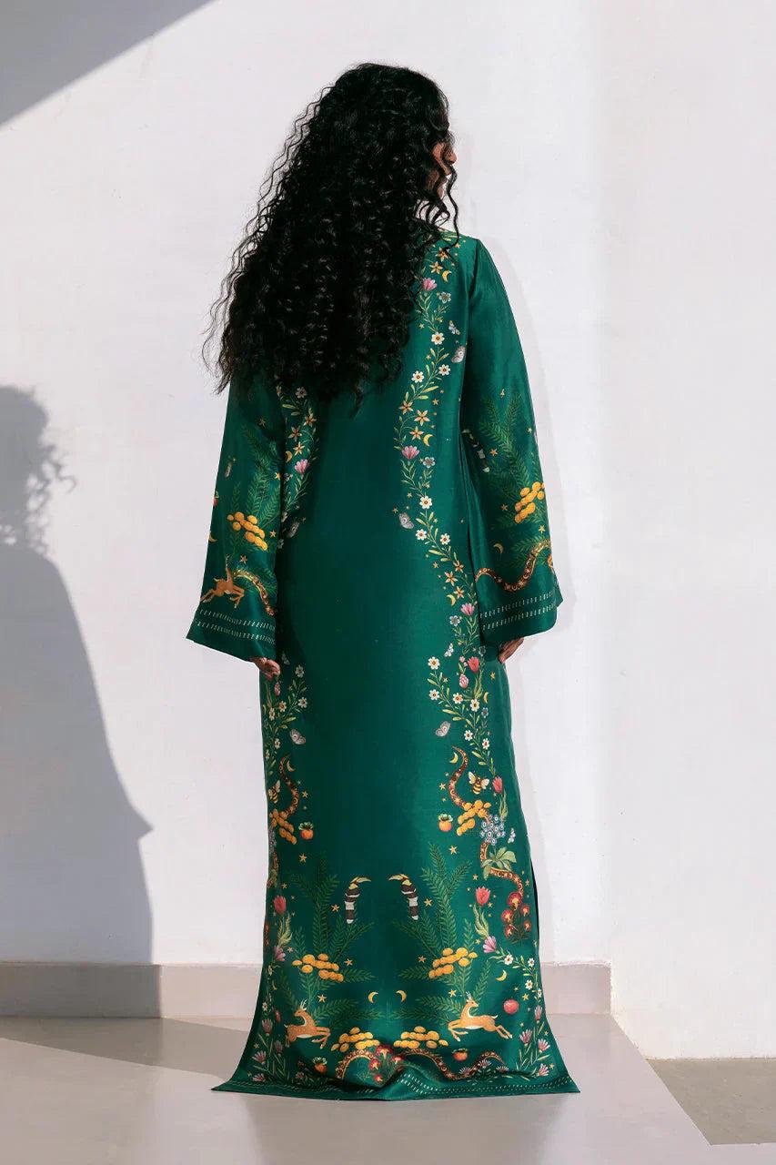 Emerald Green Eid Dress - Etsy