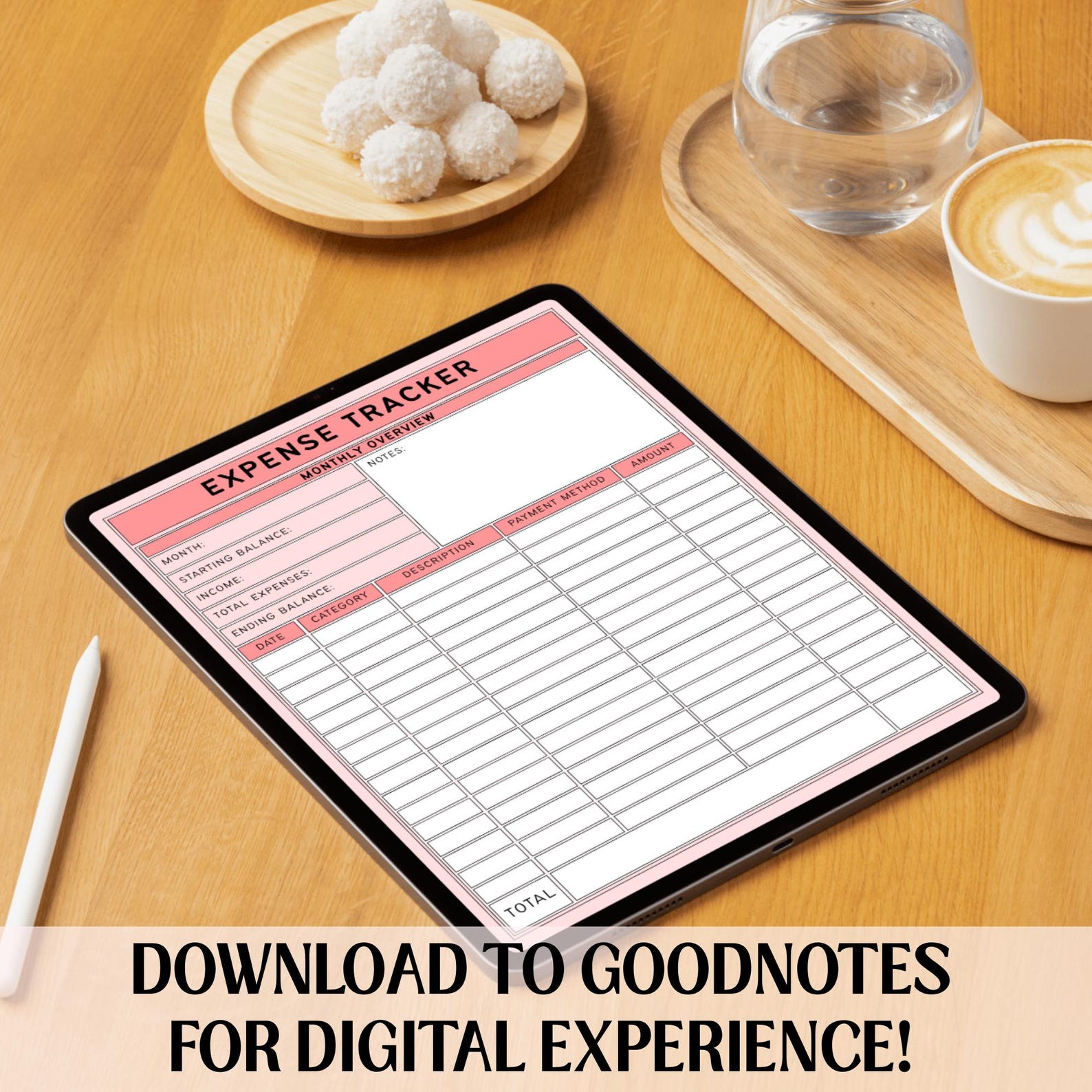 Editable Expense Tracker Printable | Monthly Spending Log | Budget ...