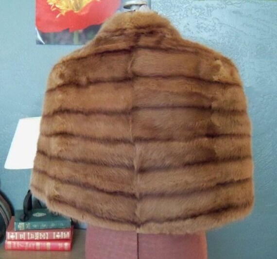 Beautiful 1950s  vintage sable fur wrap - image 2