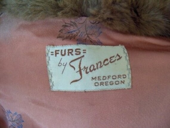 Beautiful 1950s  vintage sable fur wrap - image 5